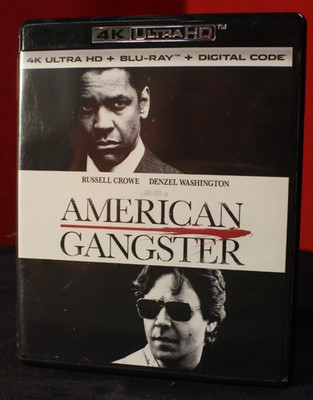 American Gangster 4K UHD + Blu-ray, Denzel Washington,