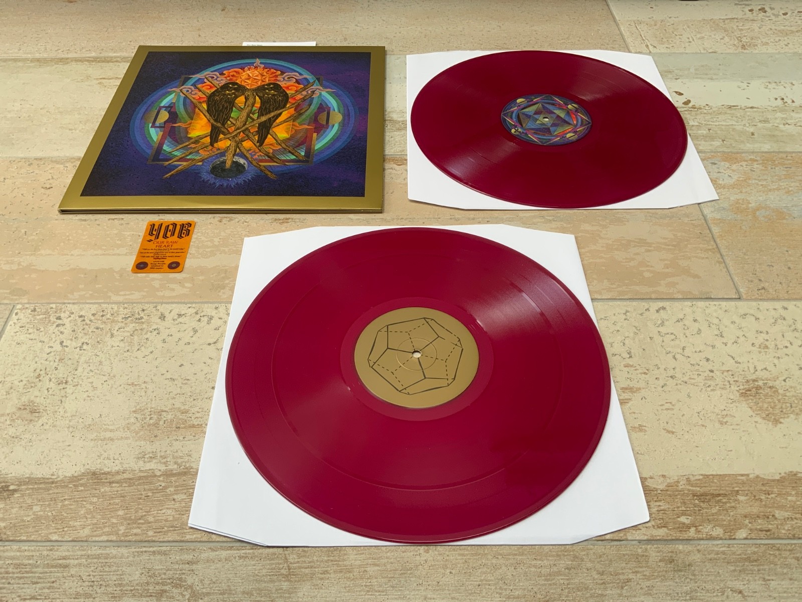 YOB  Our Raw Heart  RARE 2018 gatefold deep purple vinyl LP Ltd to 300  NEUROSIS