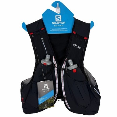 Salomon S/Lab Sense Ultra 5 Hydration Running Vest With 2 500ml Flasks Unisex M