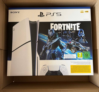 Sony PlayStation 5 Slim - Disc Version - Fortnite  Cobalt Star Bundle (CFI-2016)