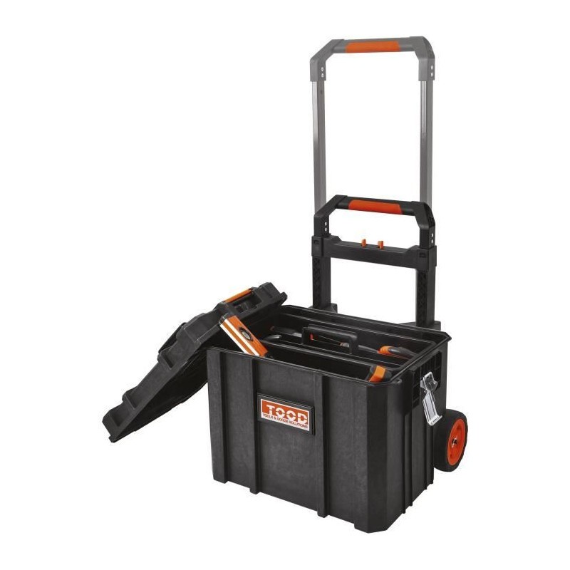 Bac à outils sur roues TOOD pour transporter votre matériel au sec 56cm