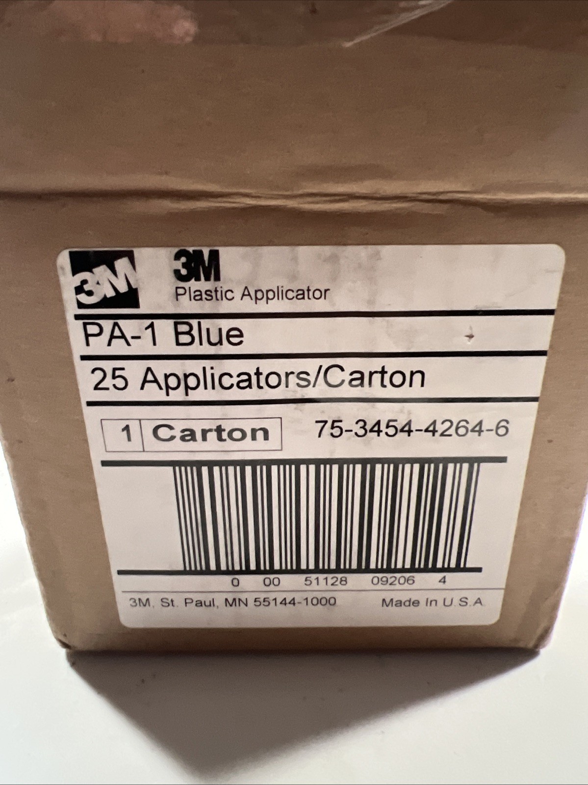 3M PA1-B Hand Applicator Squeegee Blue 25pk Carton | Vinyl Wrap Tool