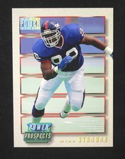 1993 PRO SET Power Prospects Michael Strahan ROOKIE RC 1993 Football Card #PP51