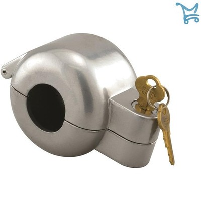 Door Knob Lock-Out Device Gray Key Lock Prevents Access Home Rentals Evictions
