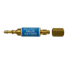   Oxygen Check Valve  Flashback Arrestor For Welding Torch End 1/4" Hose Barb