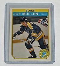JOE MULLEN 1982-83 O-PEE-CHEE # 307 BLUES ROOKIE CARD RC. rookie card picture