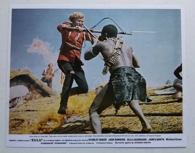 ZULU, SET OF 8 REPRODUCTION LOBBY CARDS, MICHAEL CAINE, STANLEY BAKER - Image 1 of 4