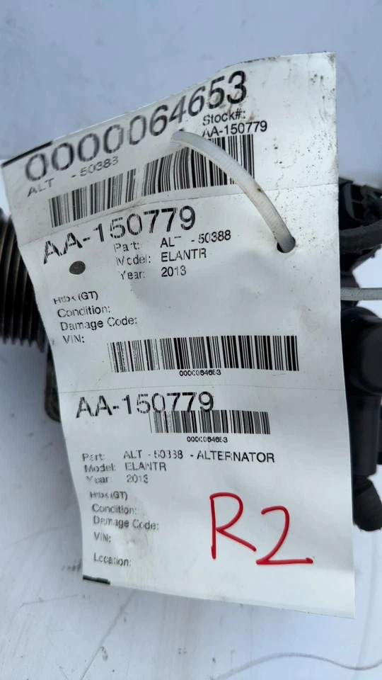 2011 2012 2013 2014 2015 2016 2017 2018 Hyundai HYUNDAI ELANTRA Alternator - Изображение 4 из 4