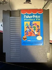 Fisher Price Perfect Fit Nintendo NES Authentic Cartridge Tested Working
