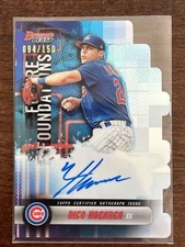 2019 Bowman's Best - Future Foundations Die Cut Auto /150 Nico Hoerner #FFA-NH
