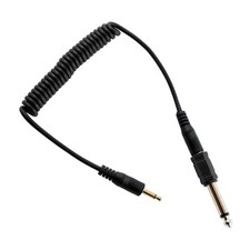 3.5mm to 6.35mm 1/4" Flash Sync Cable Cord Strobe Lighting Speedlight Trigger...