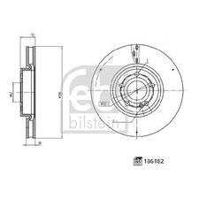 2x Bremsscheibe vorne für Mercedes GLB X247 1.3 2.0 19 bis 26 Febi Neu Original 2x Bremsscheibe vorne für Mercedes GLB X247 1.3 2.0 19 bis 26 Febi Neu Original
