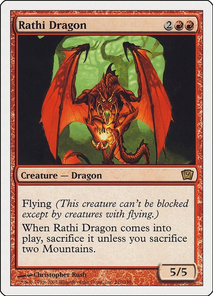 NM - Rathi Dragon [9ED - 210] 9th Edition