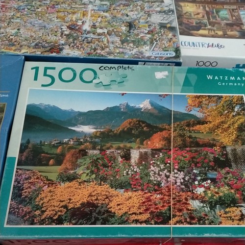 Bundle Of 10 X 1000 Piece Jigsaws - Picture 3 of 11
