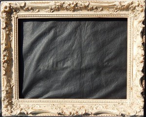 Ornate French Baroque / Rococo Style Older Hand Carved Wood Frame NO RESERVE