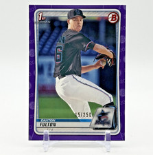 Daxton Fulton 2020 Bowman Draft 1st Bowman #BD-131 Purple /250 Marlins NM