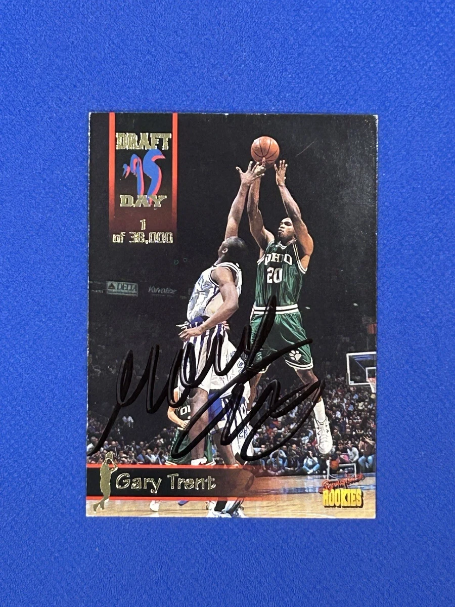 Gary Trent Basketball Autographed Sports Trading Cards