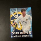 Topps Premier Gold 2001 - Star Player Blue Foil #T10 Michael Bridges Leeds