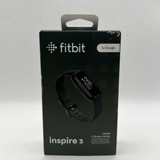 Fitbit Inspire 3 Heart Rate Monitor Health  Fitness Tracker Sleep Tracking