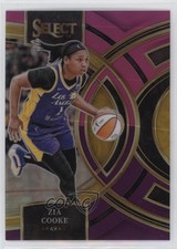 2024 Panini Select WNBA Premier Level Pink & Purple Prizm 80/99 Zia Cooke 0y8x