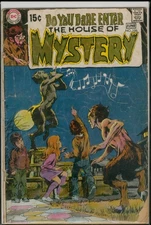 DC Comics HOUSE of MYSTERY #186 Adams Art GD- 1.8