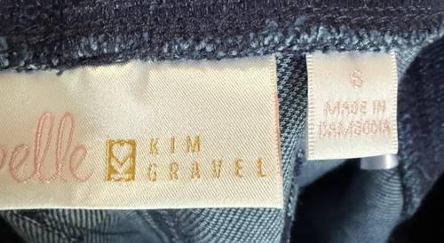 Kim Gravel Belle Women’s Shorts Denim Dark Indigo Size 6 Stretch Comfy - Picture 5 of 7