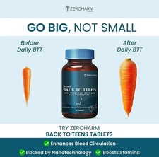 MALE-PENIS-ENLARGER LONGER WIDER BIGGER - 12 INCH GROWTH Pack of 1