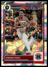 2023-24 Hoops Premium Stock #277 Jordan Poole Ice Prizm