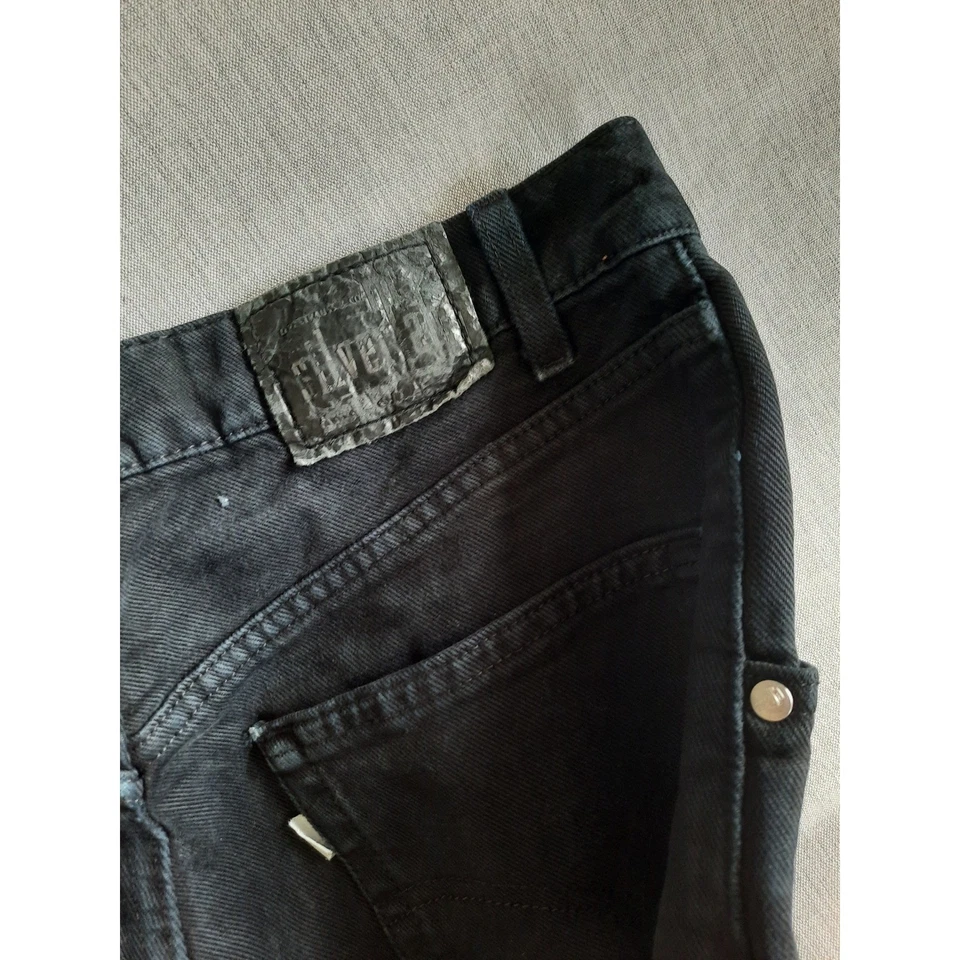 Jeans de mezclilla negros vintage Silvertab Levis 5520A holgados para hombre 34x30 EE. UU. Foto 4 de 4