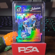 2016 Donruss - Steve Johnson #251 Press Proof Holo Foil Die Cut  14/25