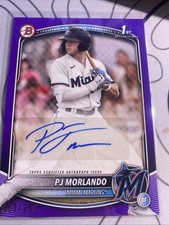 2025 Bowman - Paper Prospect Retail Autograph PJ Morlando #BPA-PM Purple /250 RC