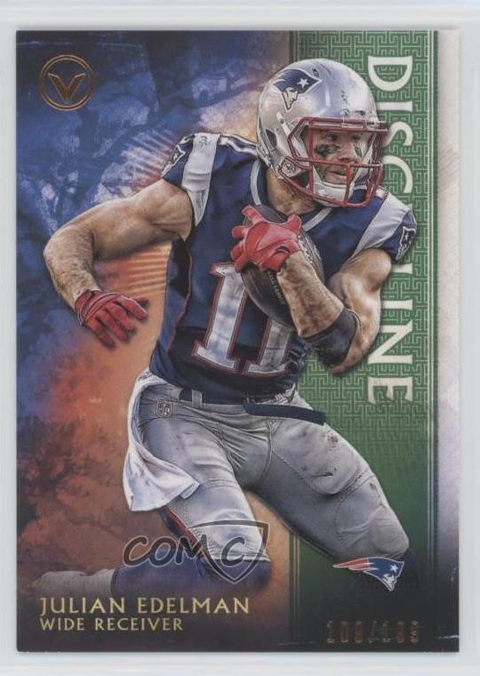 2015 Topps Valor Discipline 109/199 Julian Edelman #186 1h1