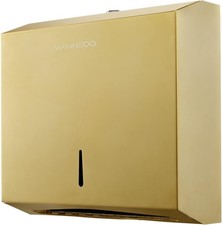 Paper Towel Dispenser Wall Mount, Tri-fold/Multi-fold/C-Fold Stainless Steel Pap