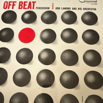 Command Records Off Beat Don Lamond & His Orchestra 12'' Vinyl Jazz LP