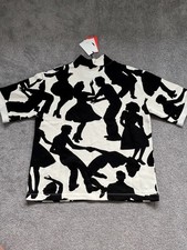 Paul Smith Women's Printed Sweatshirt - Black/Cream- RRP £147 Size Small BNWT