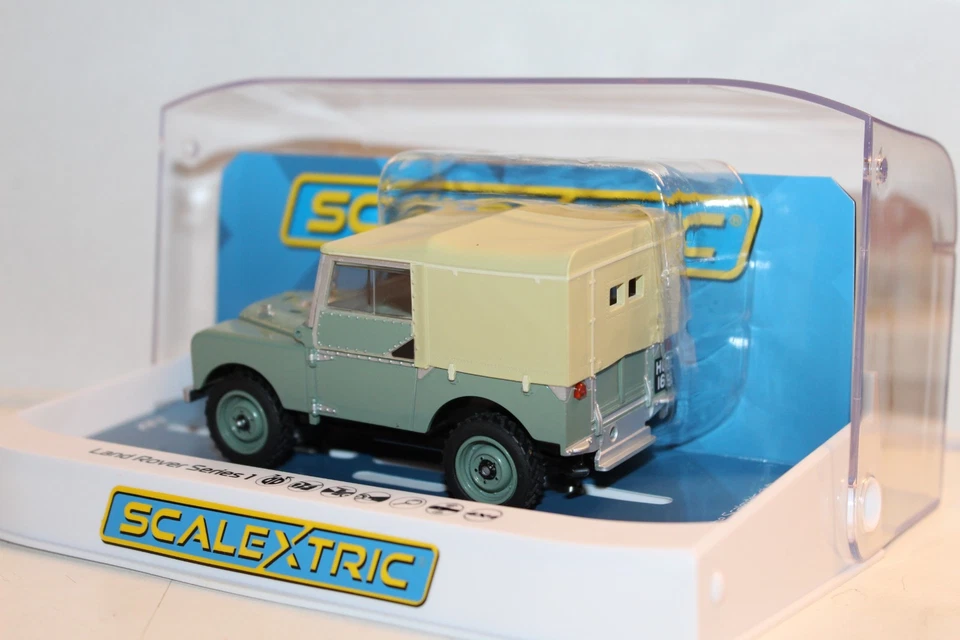 SLOT CAR SCALEXTRIC LAND ROVER SERIES 1 SPECIALE EDZIONE NUOVA 1/32 - Immagine 2 di 4
