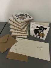 NEW in original packing. MOVING house cards with Envelopes (50 cards)