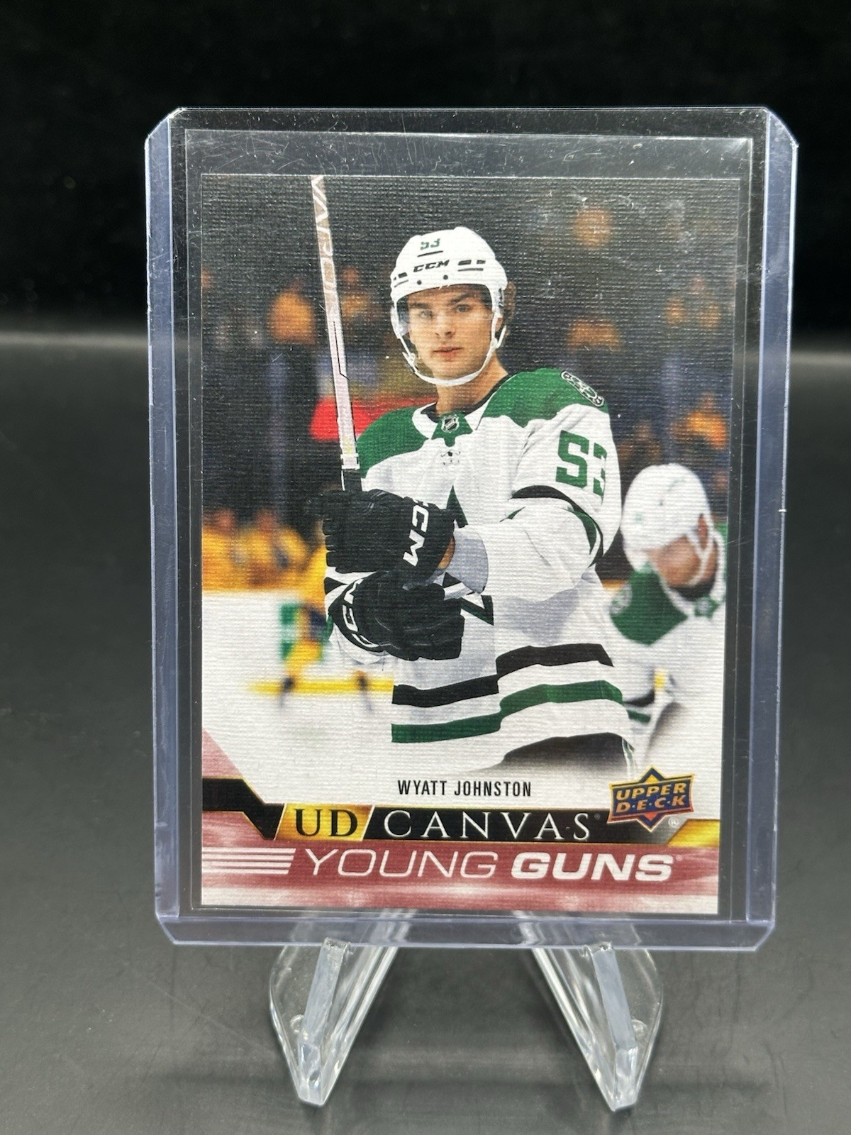 2022-23 Upper Deck Series 2 - Wyatt Johnston Young Guns UD Canvas #C218