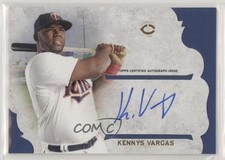 2015 Topps Supreme Simply Supreme Auto Kennys Vargas #SSA-KV Auto a2v