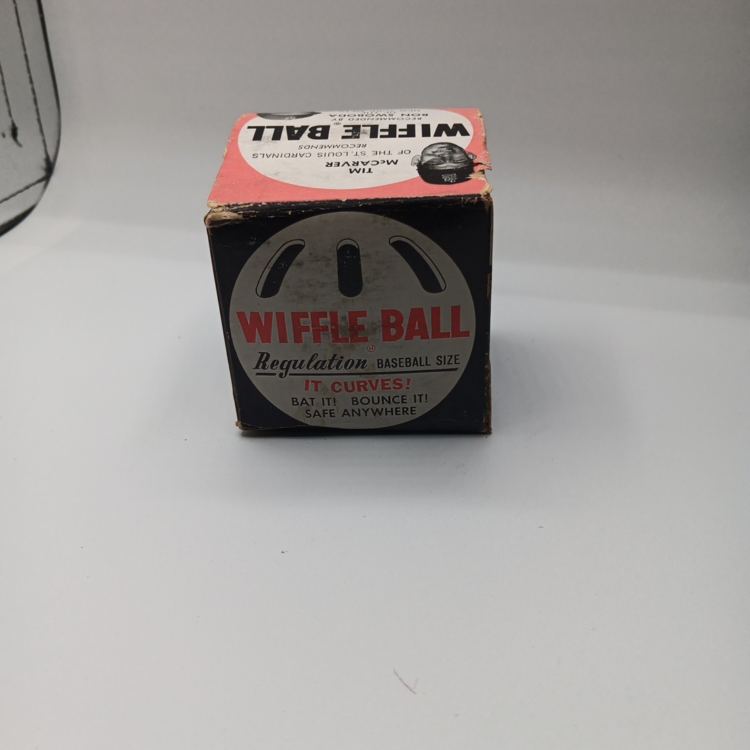 Lot Of 3 60's/70's TIM MCCARVER / RON SWOBODA WIFFLE BALL w/BOX