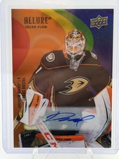 2022-23 Upper Deck Allure Lukas Dostal Color Flow Full Rainbow Auto #SF-35 Ducks