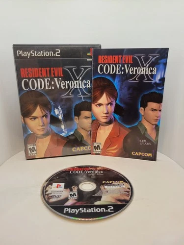Resident Evil Code: Veronica X PlayStation 2 PS2  Authentic and Tested CIB