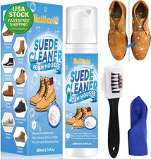 Suede Shoe Cleaner Kit with Brush and Towel for Suede Nubuck Leather Footwear