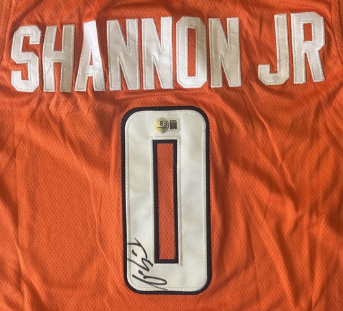 Terrance Shannon Jr. Signed Autographed Illinois Fighting Illini Jersey BAS COA