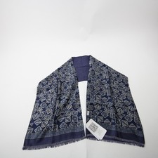 Pavlovo Posad Scarf Unisex Navy New with Tags OSFA