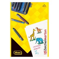 Idena Zeichenblock, Din A3, 10 Blatt, 190 G