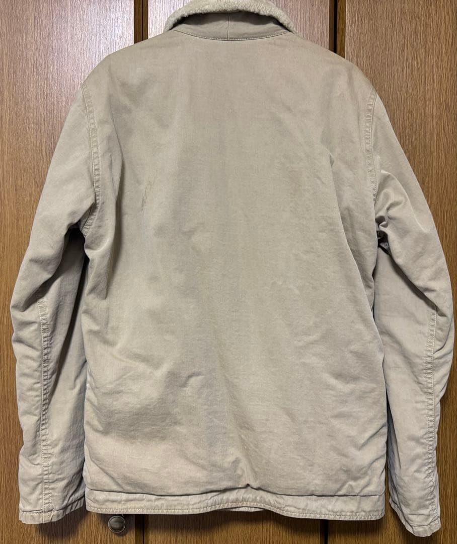 visvim DECKHAND JACKET deck jacket beige M - image 3