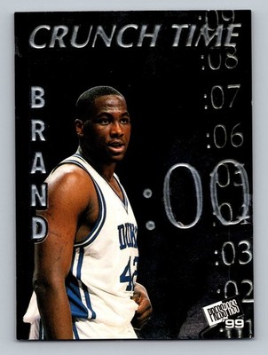 1999 Press Pass Crunch Time Elton Brand #CT1 Rookie RC NM-MT
