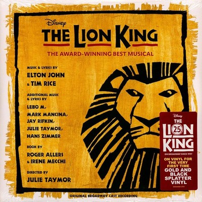 V.A. - OST The Lion King - Original Broadway Cast Record (Vinyl 2LP - 2023 - EU)