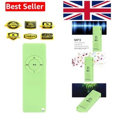 Versatile Green MP3 Player with Lossless Sound - Perfect for Running & Studying